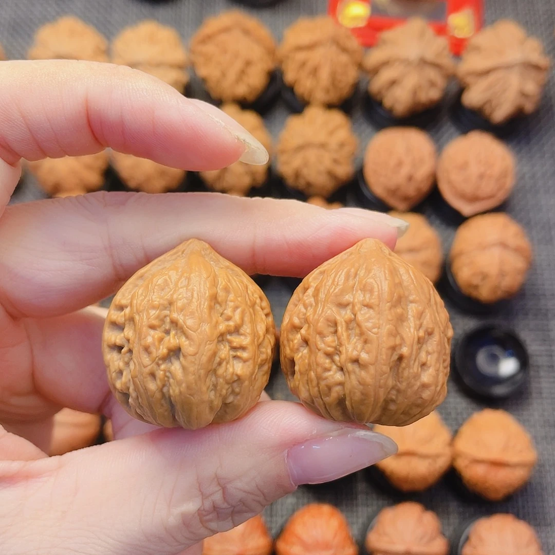 把件文玩核桃油蜡粗筋