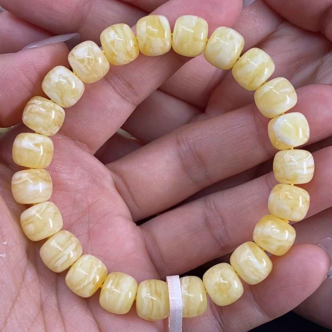 蜜蜡裸石未镶嵌蜜蜡9.8