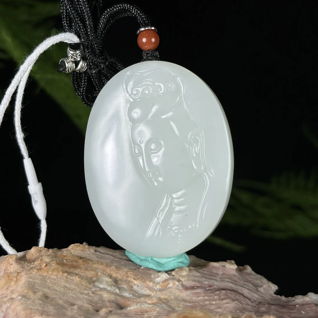 CZS9022810*二十世纪和田玉随身佛吊坠【上海兰馨】