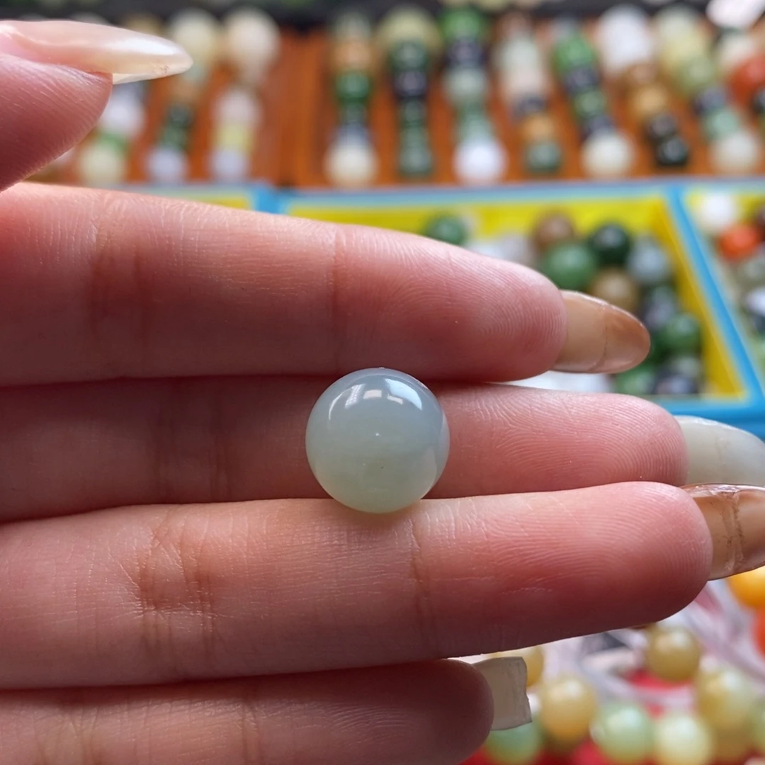 和田玉未镶嵌珠宝奇石福利且末蓝单珠z12