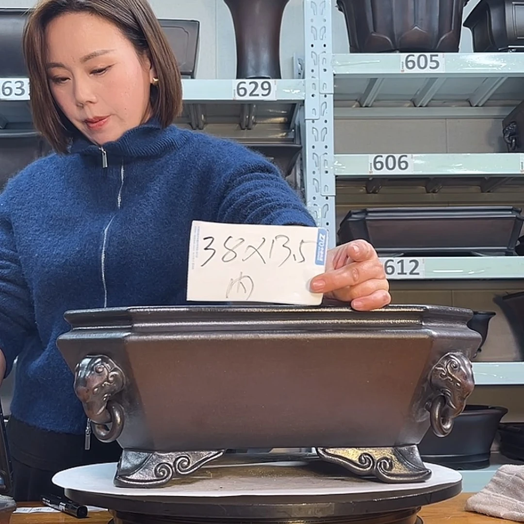 紫砂花盆宜兴紫砂9号