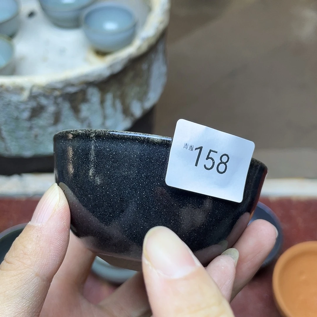 茶盏158 福临号建盏薄胎微瑕