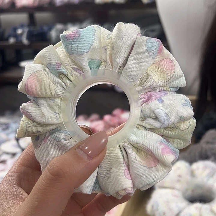 布艺铁合金【甜橙手作】发圈