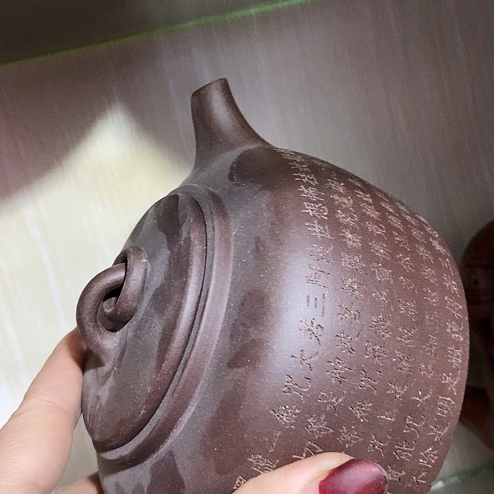 全手工制作宜兴紫砂茶壶