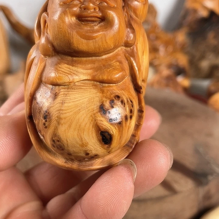 柏木E***N崖柏手把件乐乐