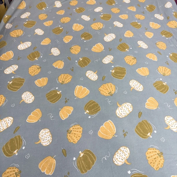 原麻皱皱纱，（南瓜）2×2.4布料，免费加工，亲肤舒适柔软，（1）