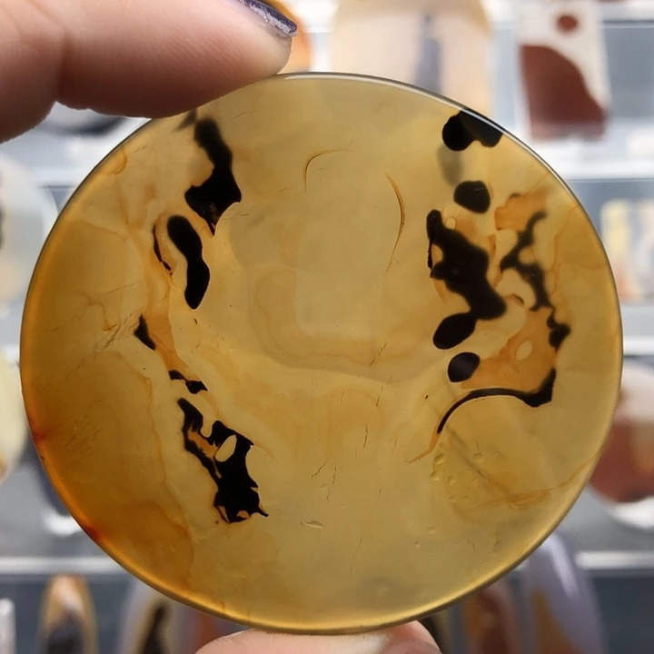 玛瑙/玉髓未镶嵌颈饰93微瑕