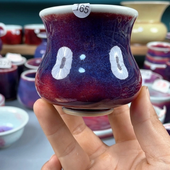 瓷片纯手工制作……微微瑕