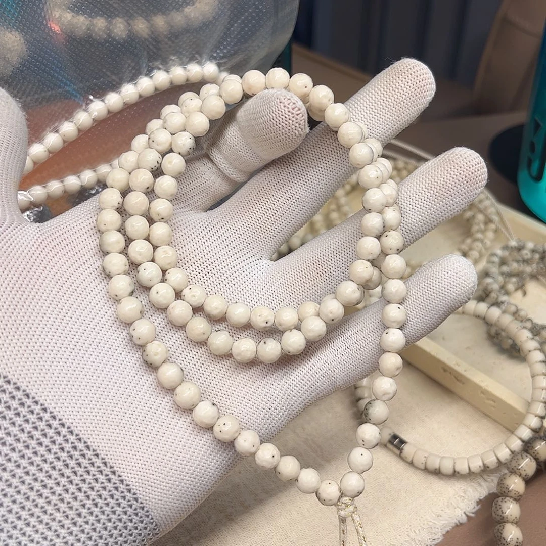 手串星月菩提7无相超大超干净留白108