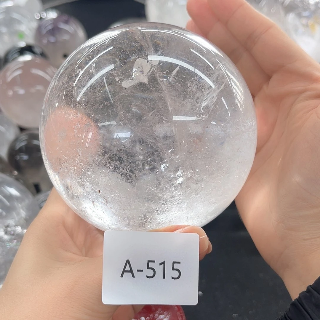 水晶摆件 A 515 10cm未镶嵌大**烟