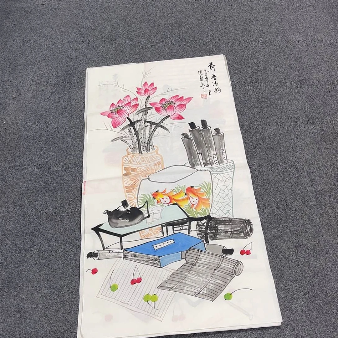 国画H精品国画作品