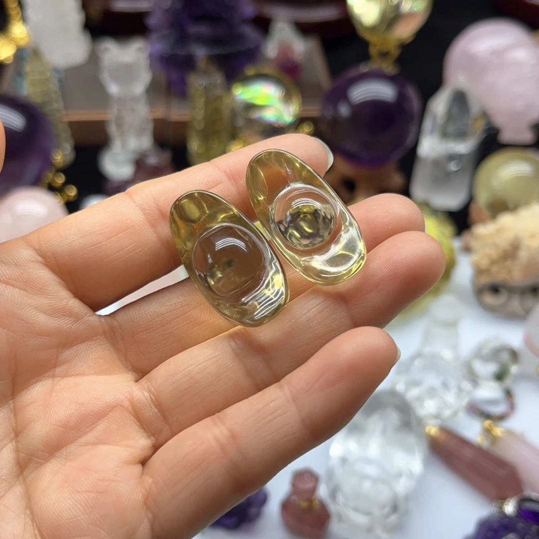 水晶摆件未镶嵌水晶勤**奋