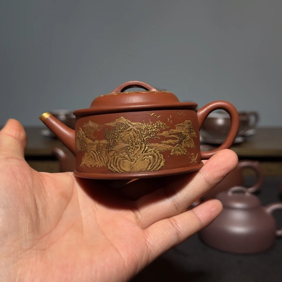 失***新紫砂茶壶宜兴紫砂