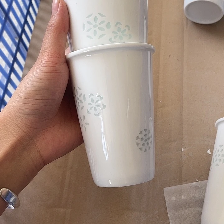 碗景德镇高温洗白瓷餐具