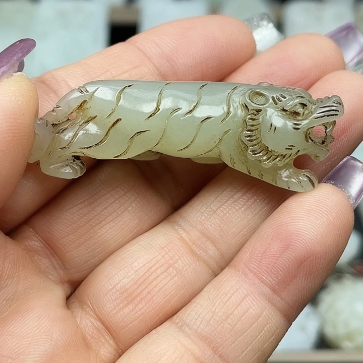 和田玉挂件未镶嵌