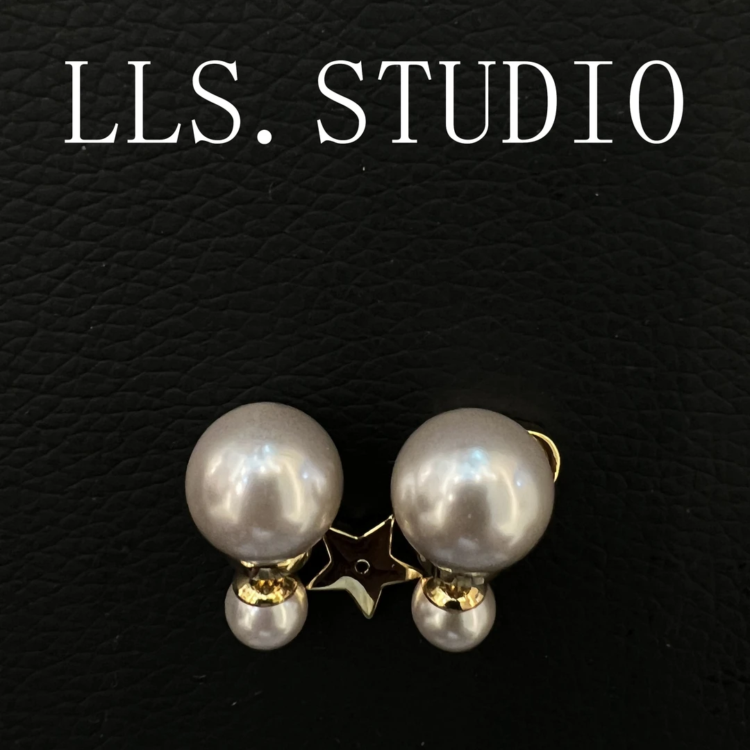 s925银针仿珍珠耳饰 珍珠白 7058