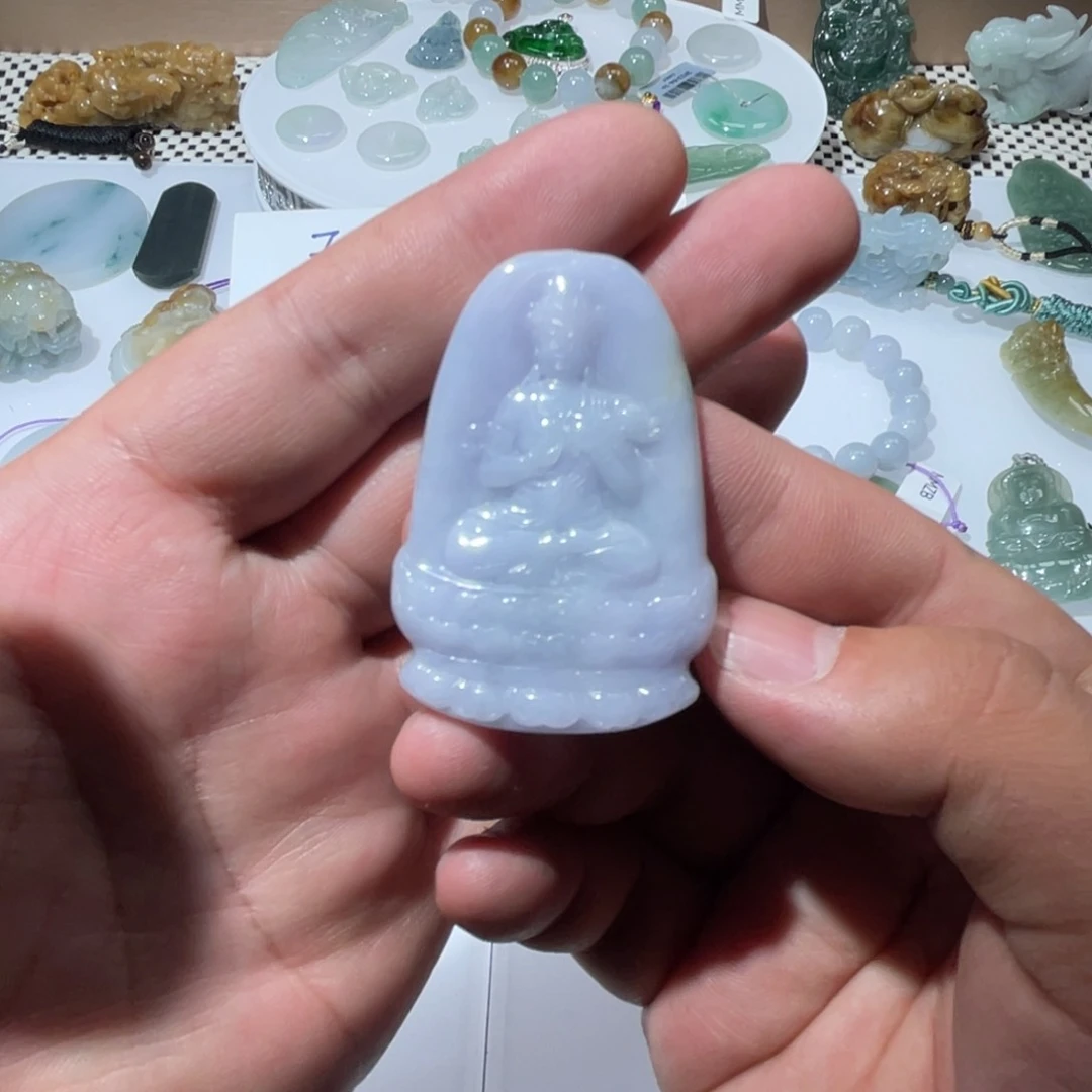 翡翠颈饰未镶嵌天然