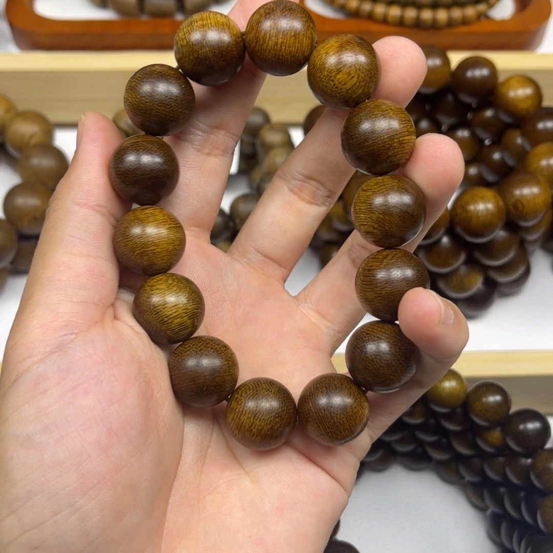 紫***d沉香手串越南芽庄黄棋楠1.6