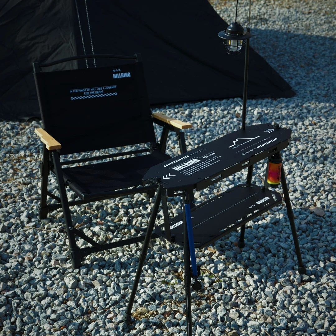 HILLRING屿山鸣户外露营滑板桌可横向连接IGT单元桌