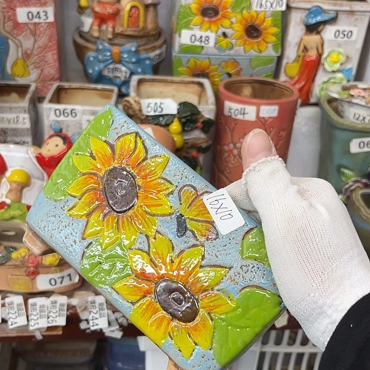 粗陶材质多肉花盆