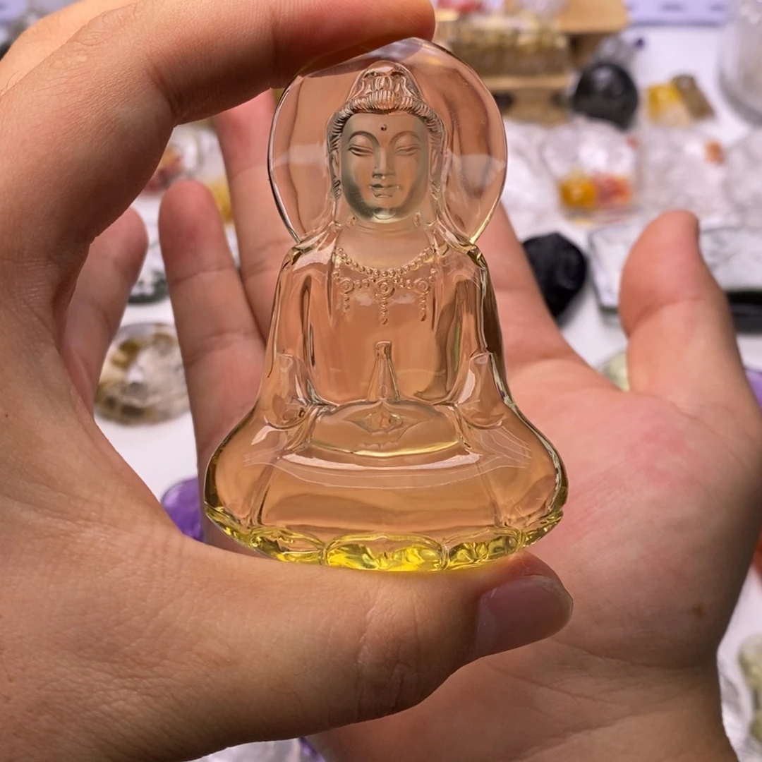 廖***哥未镶嵌水晶颈饰定制