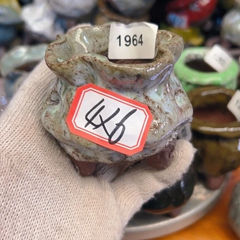 粗陶花盆手工花盆制作