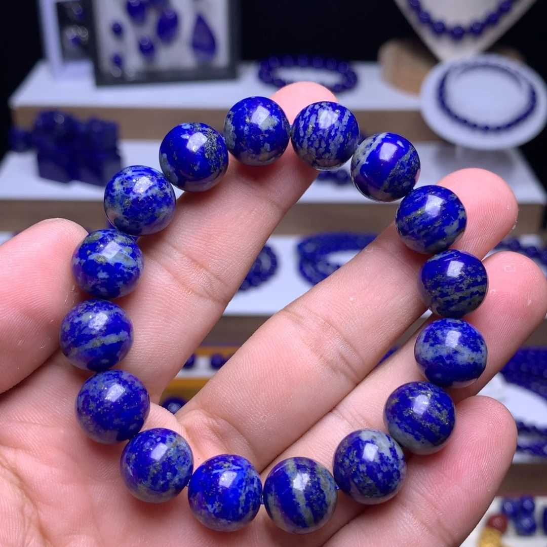 青金石未镶嵌福利手串12+