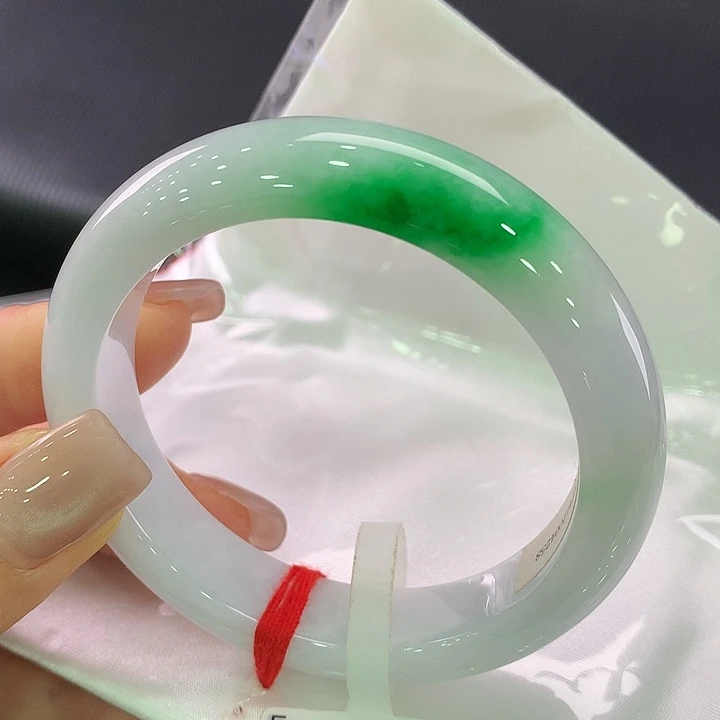 未镶嵌手镯翡翠正圈53