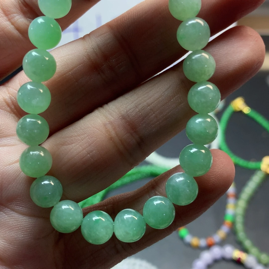 定制翡翠未镶嵌纯天然缅甸翡翠A货卡7.6