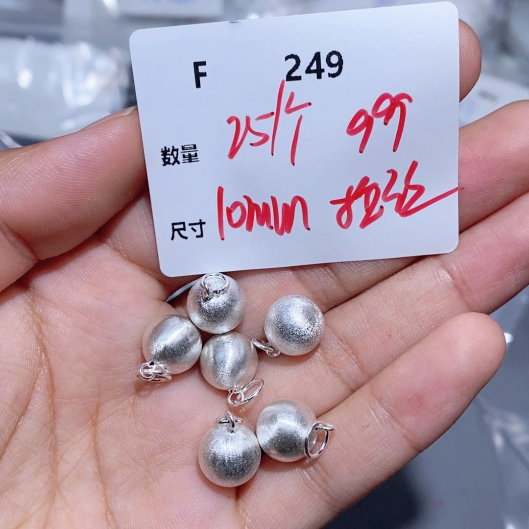 银S925镶嵌颈饰水晶F249