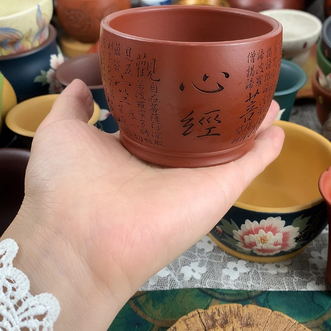 紫砂茶杯高端主人杯