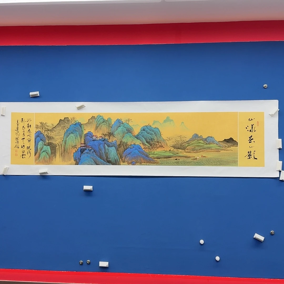 国画多次参加国内外大型书画