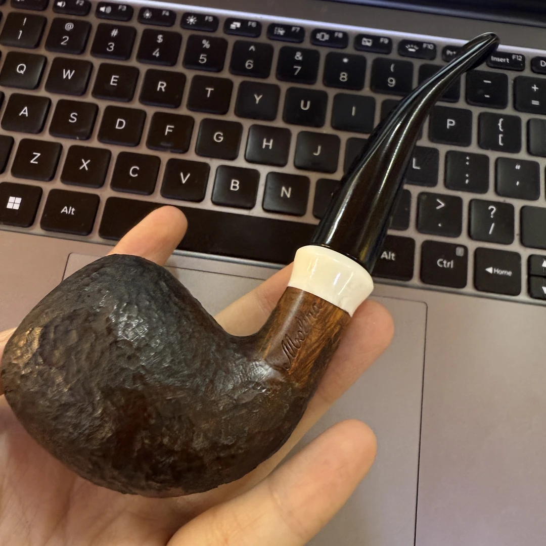 新烟斗意大利莫利纳石楠木烟斗