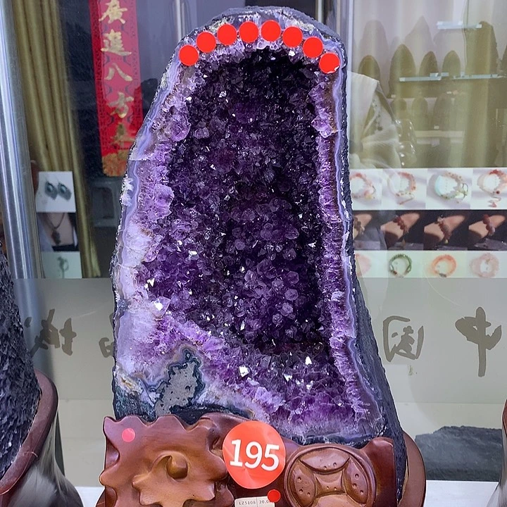 未镶嵌大型摆件（非配饰）紫晶
