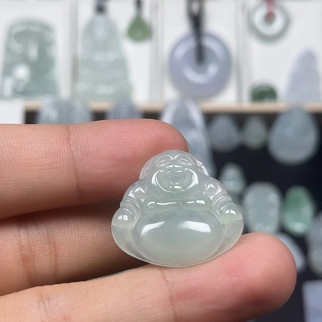 翡翠未镶嵌颈饰缅甸天然翡翠