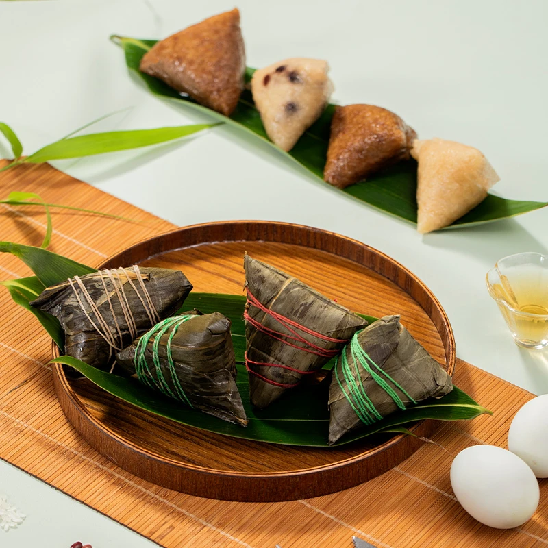 独立真空包装多口味粽子端午节必备健康美味袋装咸蛋黄肉粽