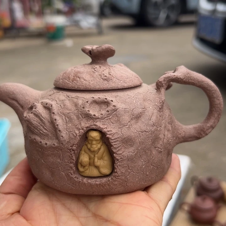 紫砂茶壶香灰供春200cv