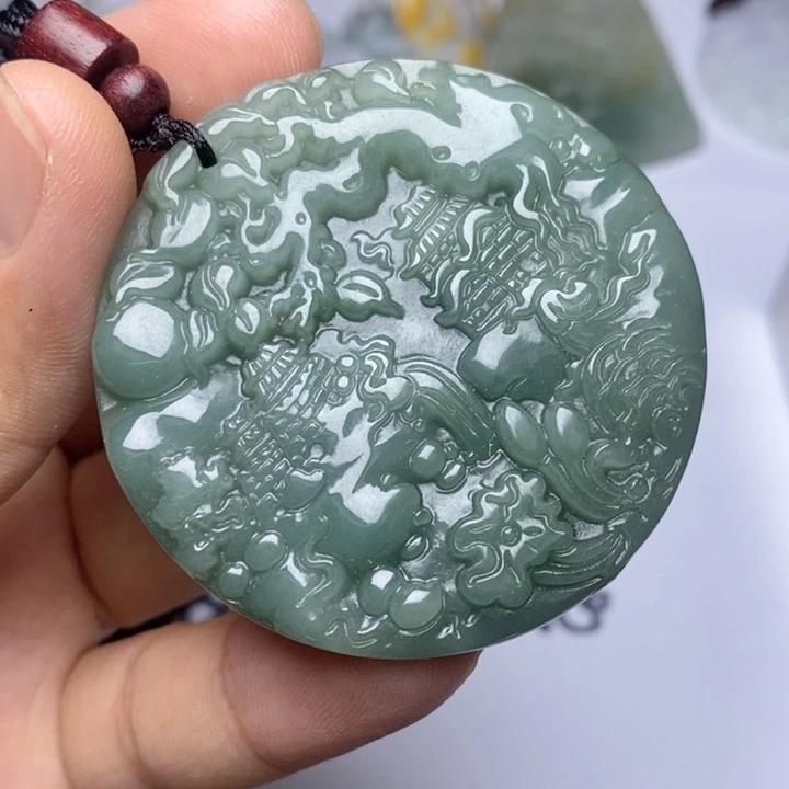 颈饰未镶嵌翡翠翡翠