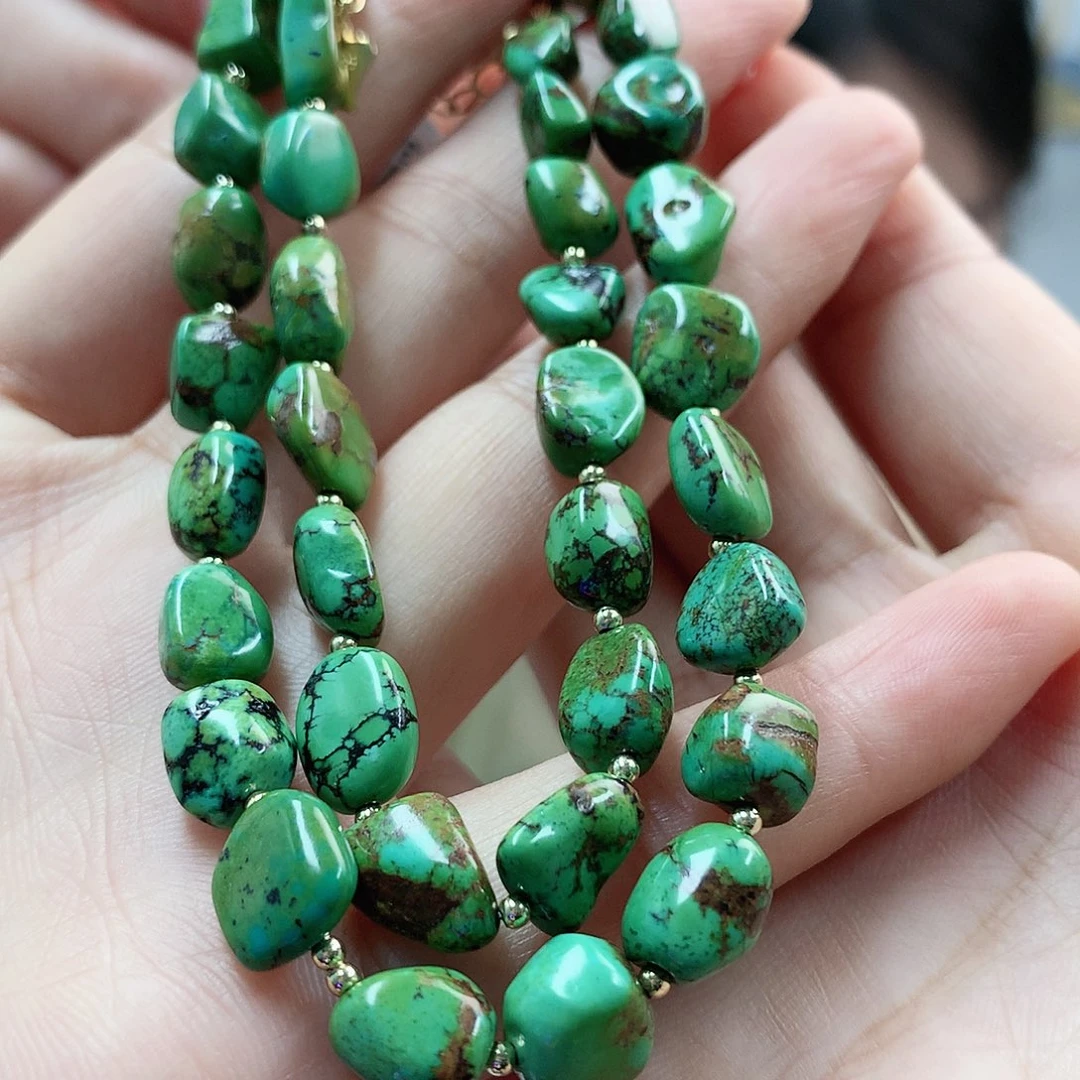 未镶嵌绿松石珠宝奇石