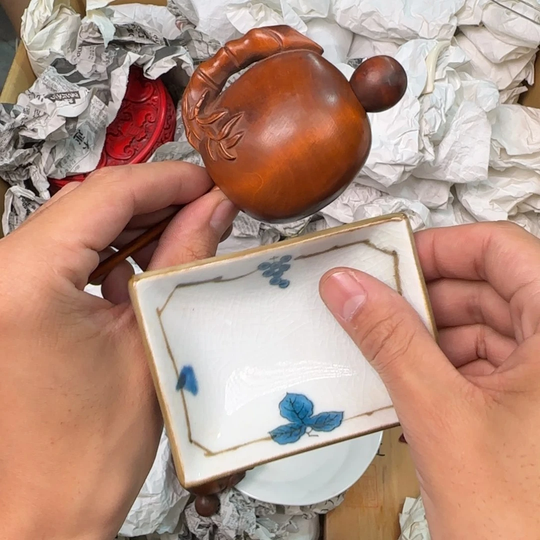 紫砂陶瓷孤品单件车里拍