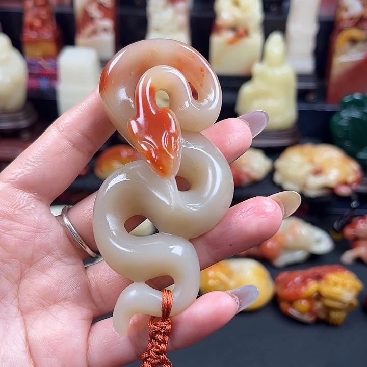 寿山石老性芙蓉石