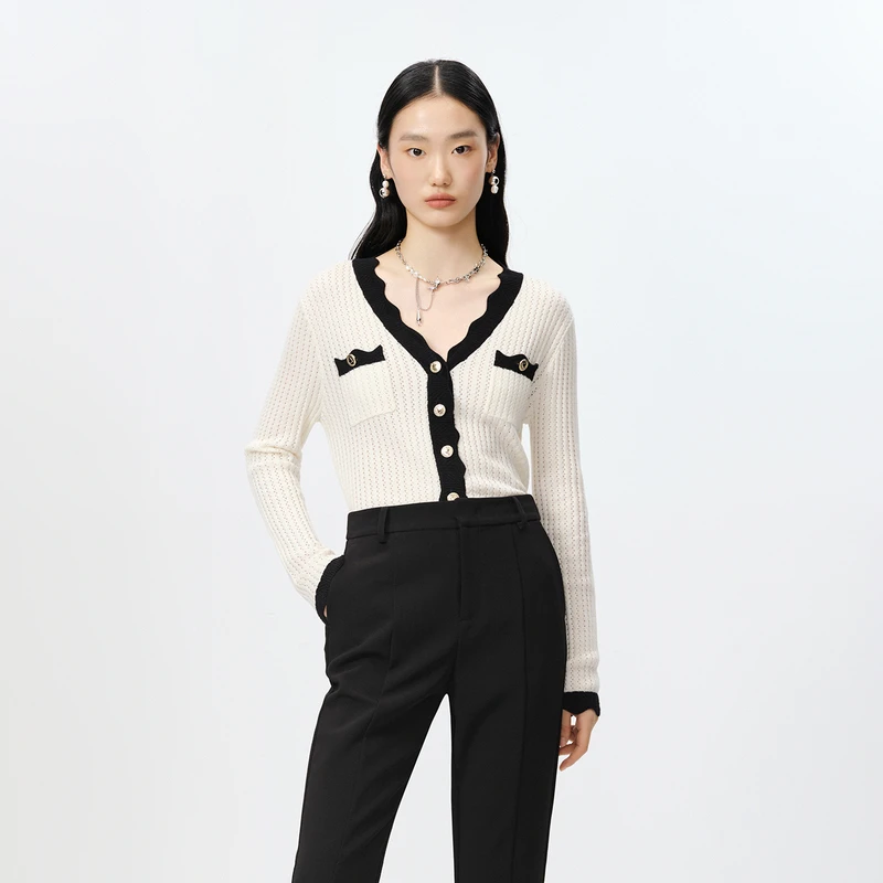 【大瑶专属】NEELLY商场同款针织衫N23022A01079