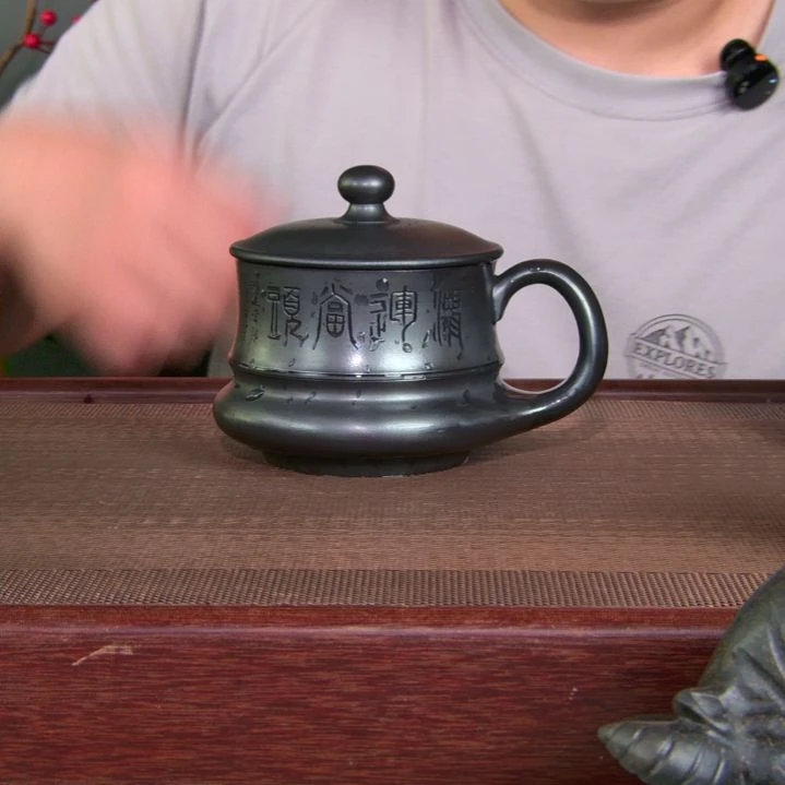 茶杯紫砂高货放漏