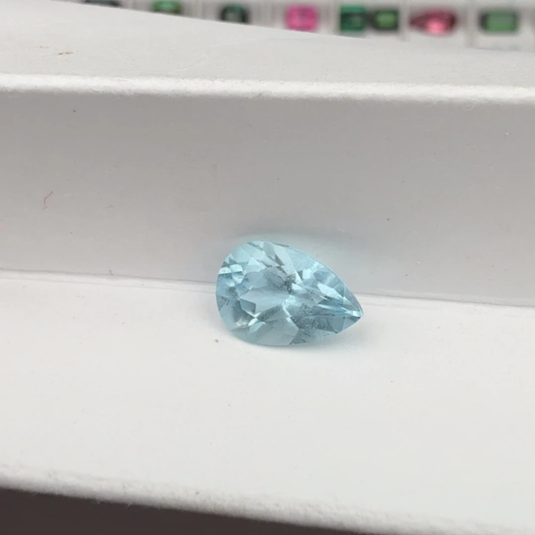 海蓝宝石裸石天然1.73克拉