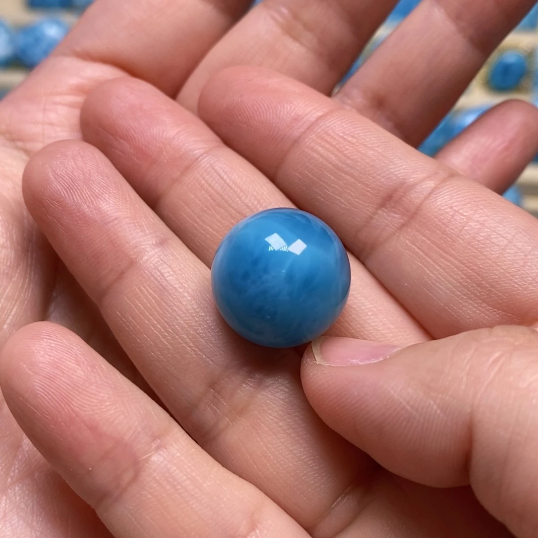 针钠钙石（海纹石）颈饰未镶嵌琉*