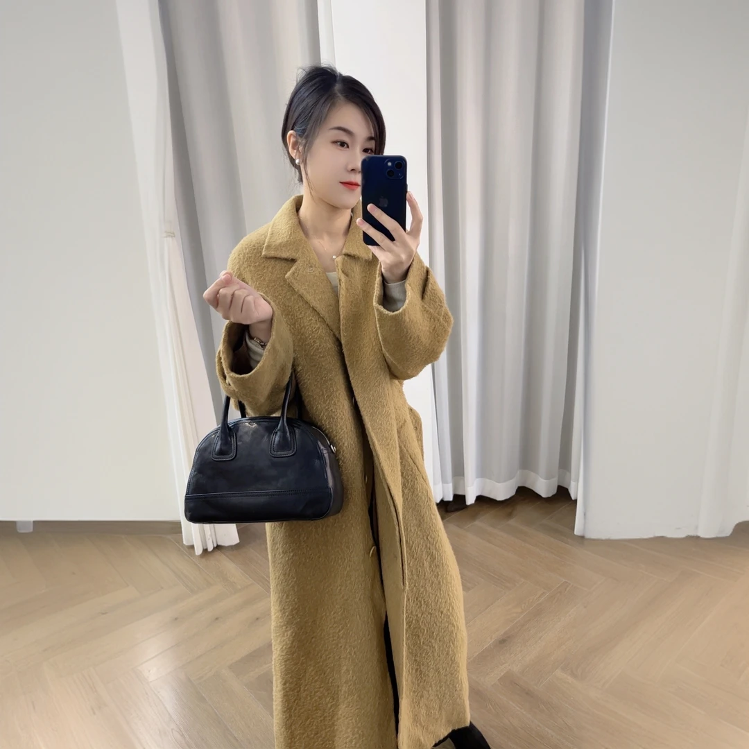 简一遇2024款秋冬时尚大衣外套