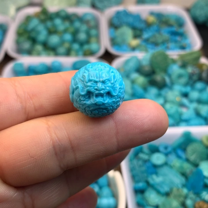 绿松石未镶嵌吊坠(不含链)18