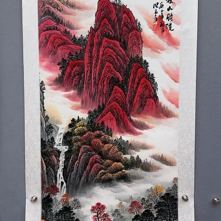 国画书法作品多次参加