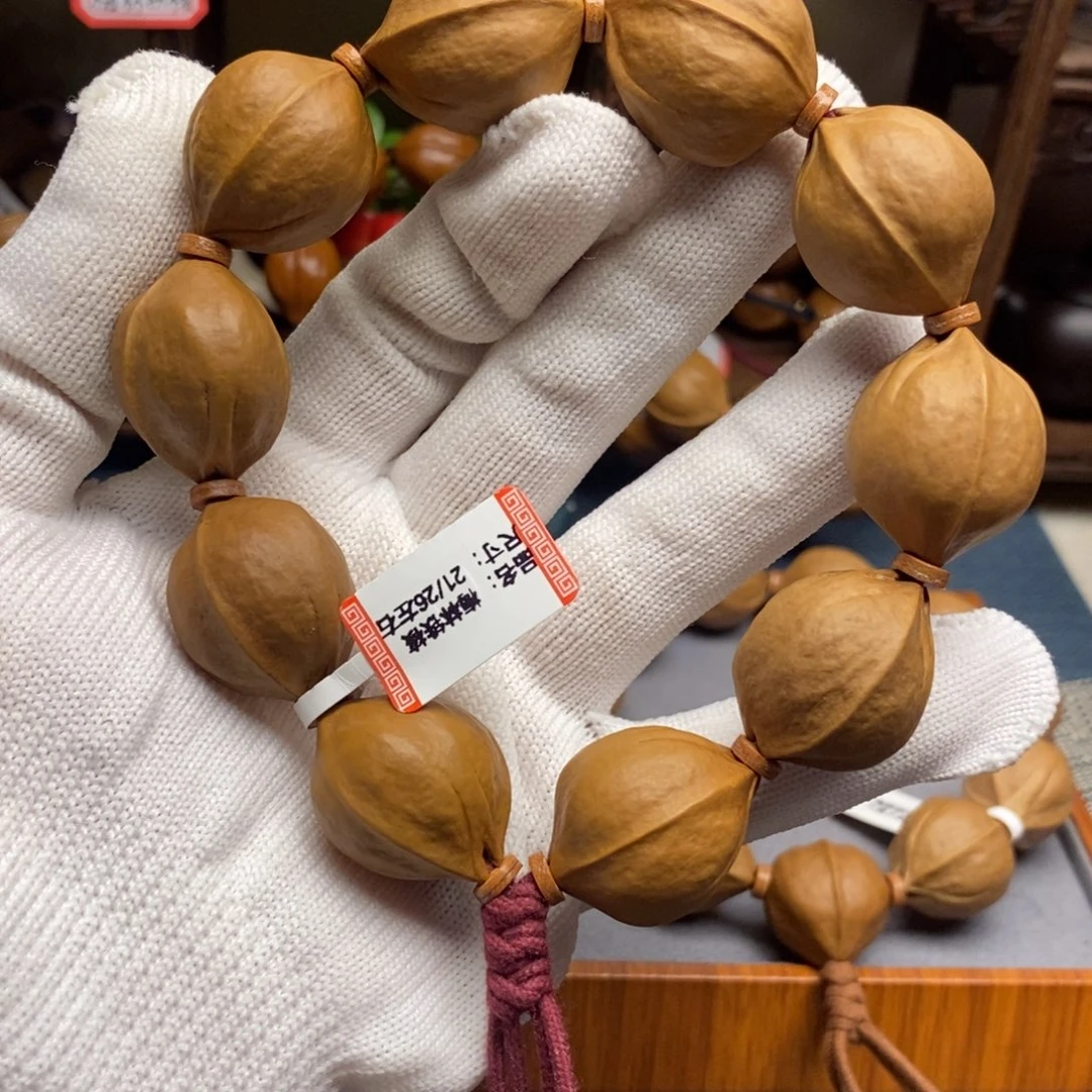 橄榄核手串/手链梅林铁21/26左右