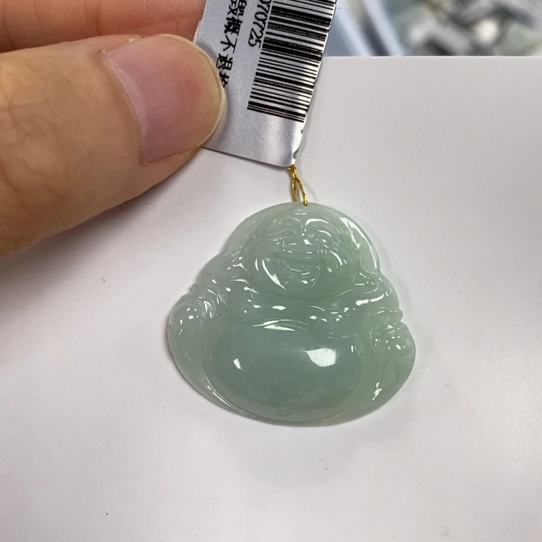 颈饰未镶嵌翡翠佛公